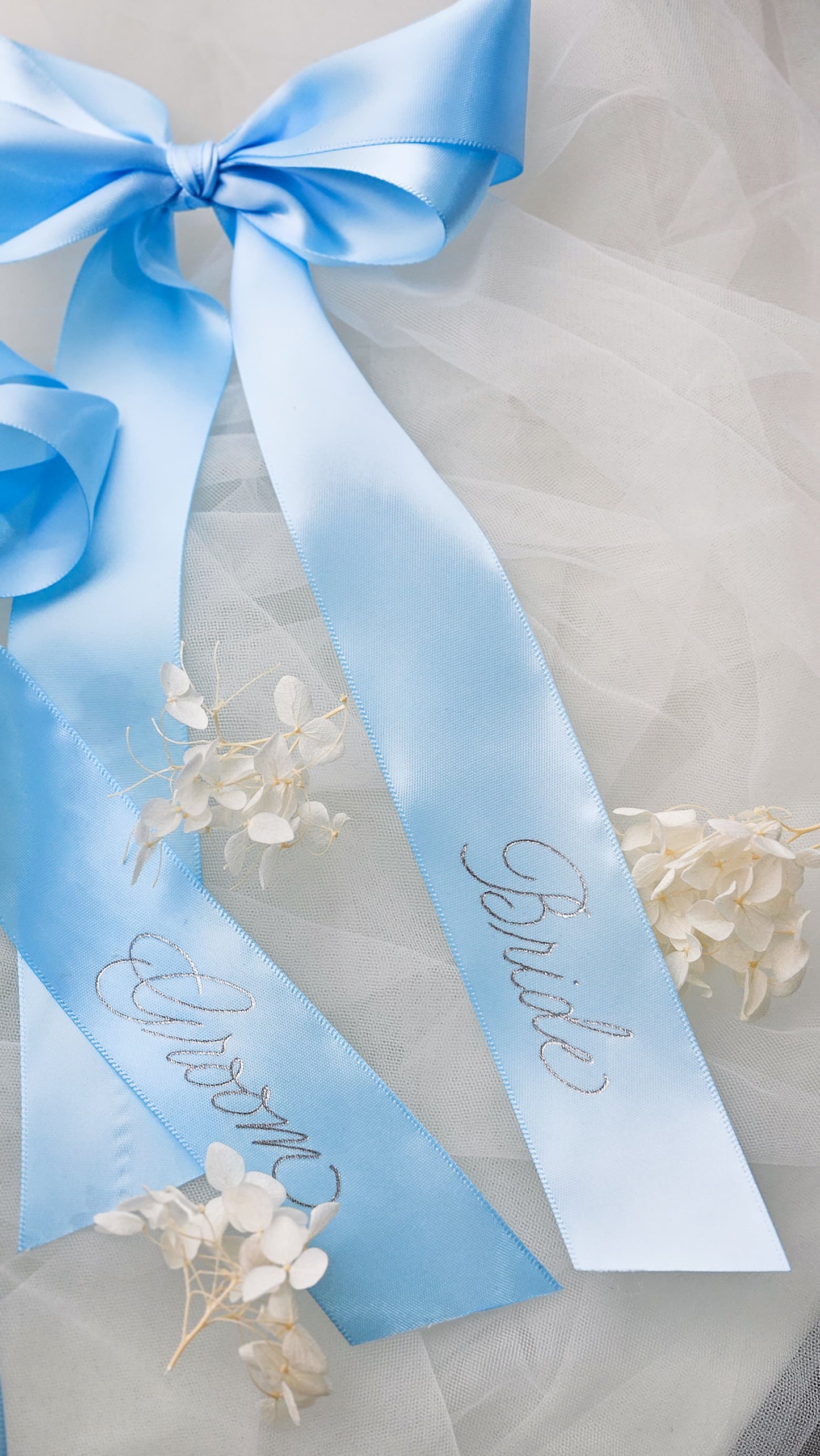 Double Bow Ribbon - Hot Foil