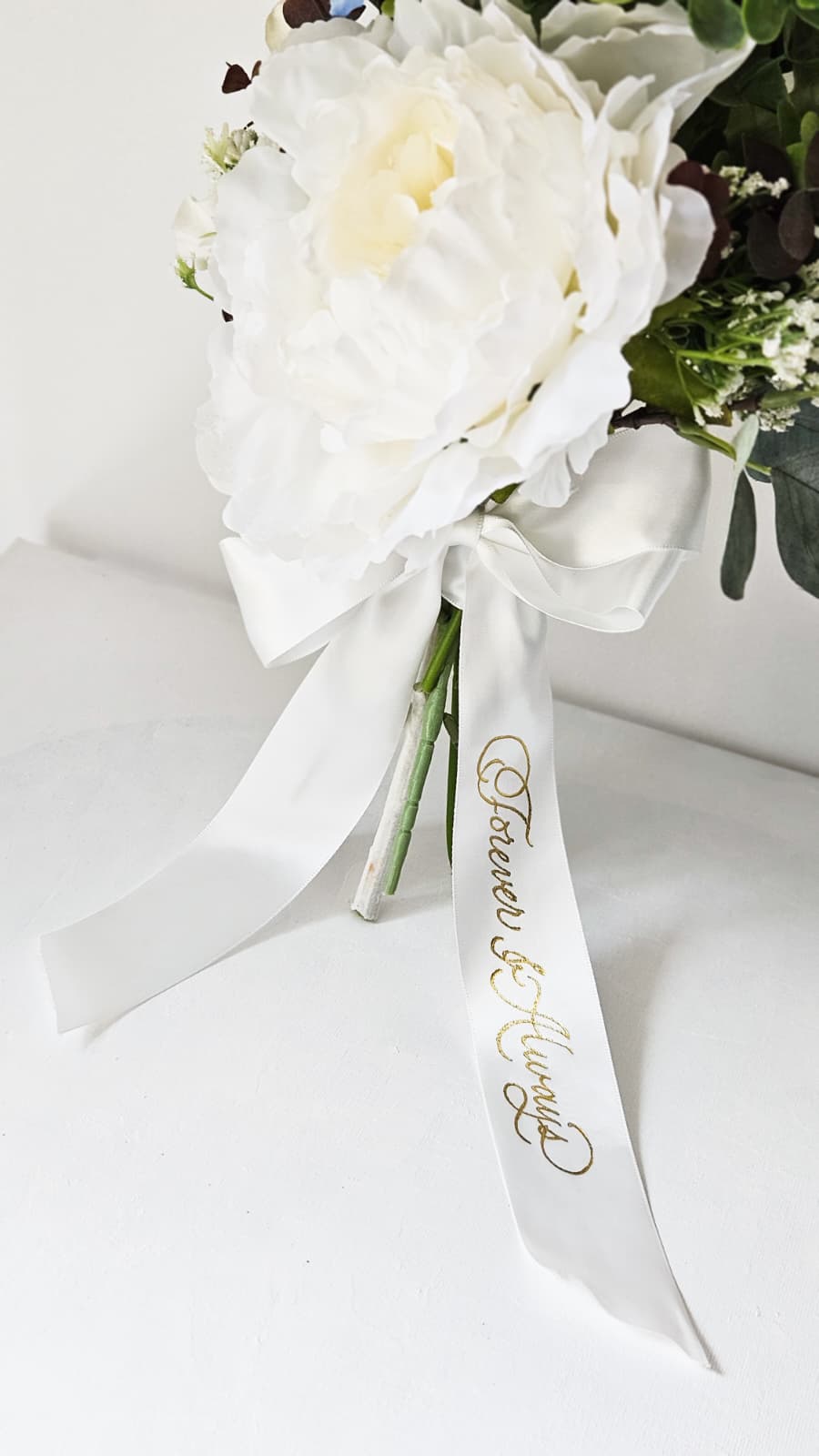 Double Bow Ribbon - Hot Foil
