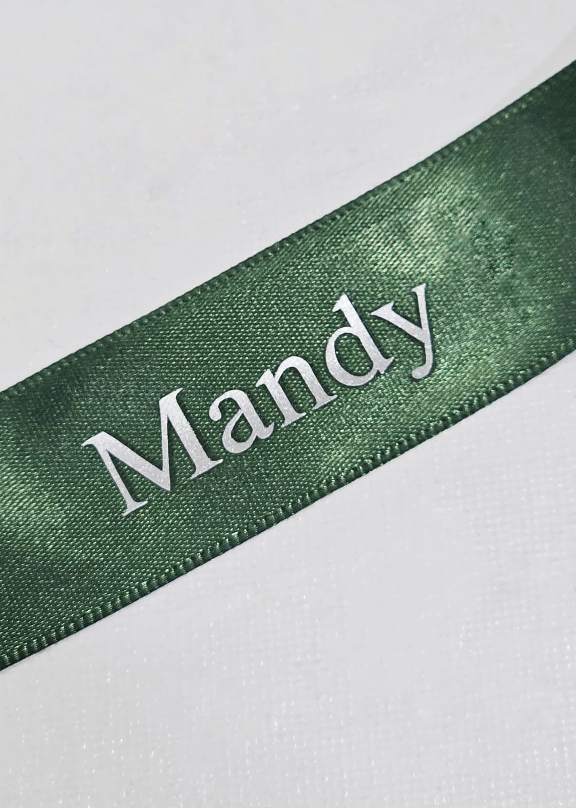 Medium Ribbon Placecard - Vinyl