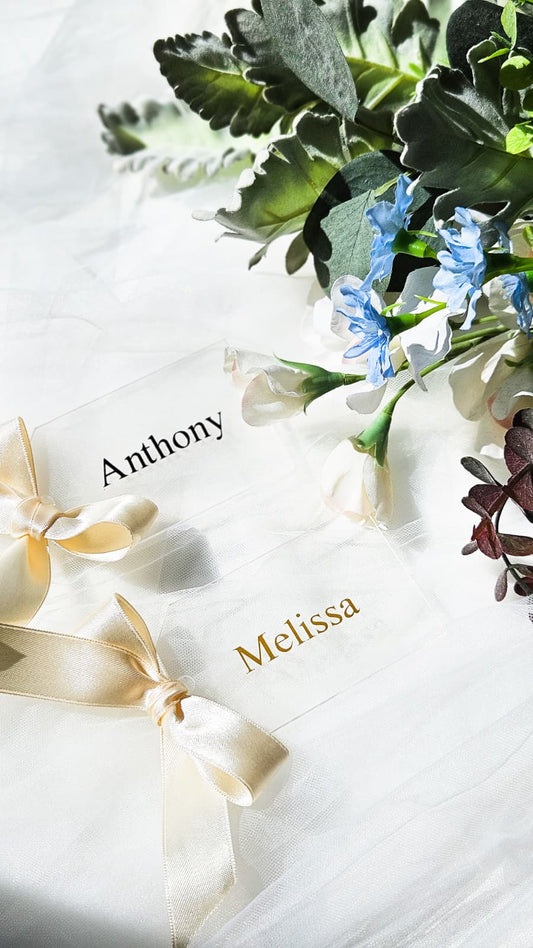 Acrylic Placecard