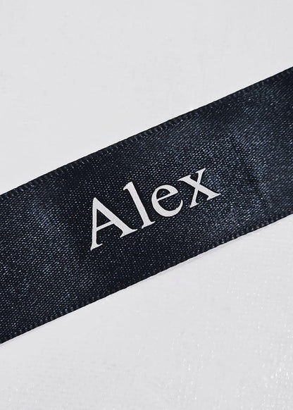 Medium Ribbon Placecard - Vinyl