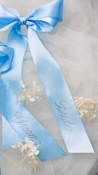 Double Bow Ribbon - Hot Foil