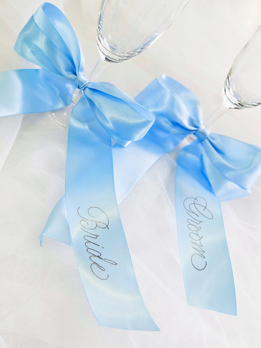 Double Bow Ribbon - Hot Foil