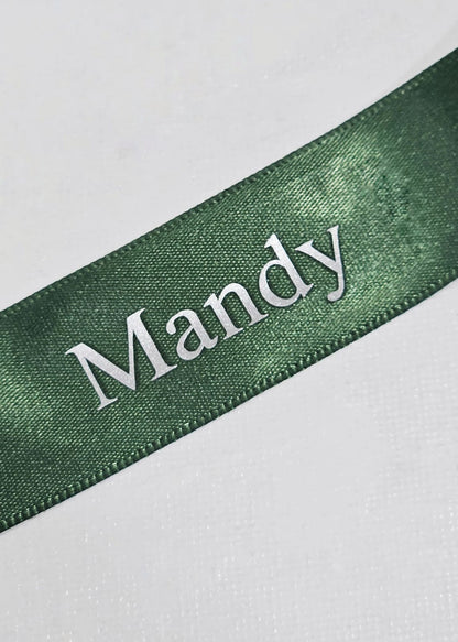 Medium Ribbon Placecard - Vinyl