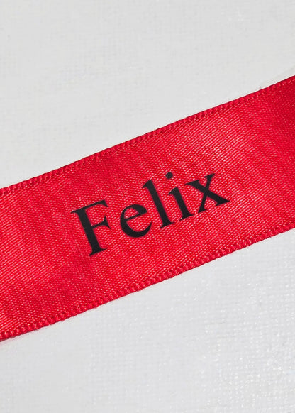 Medium Ribbon Placecard - Vinyl