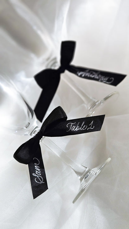 Small Ribbon Placecard - Hot Foil